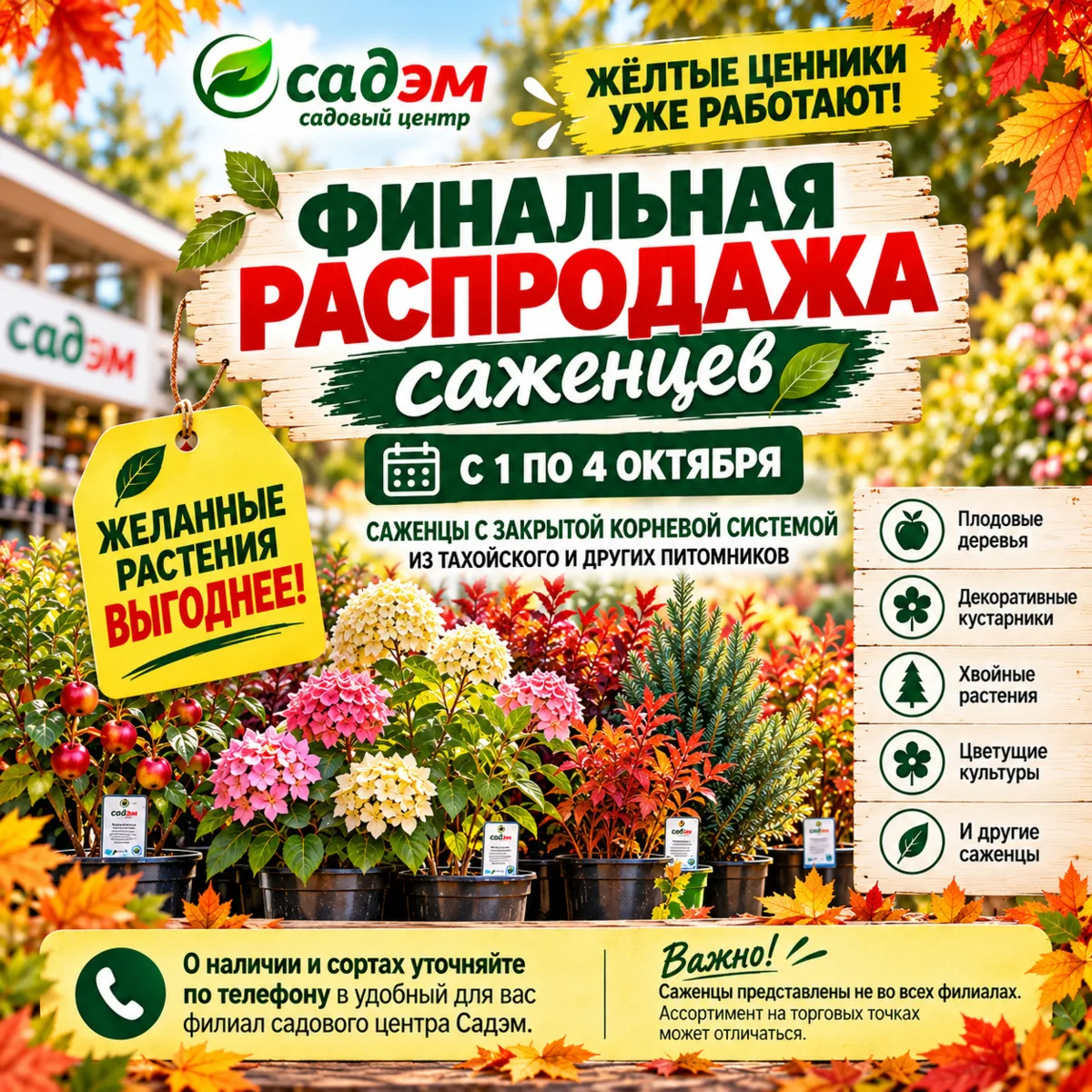 💛 Жёлтые ценники уже работают!