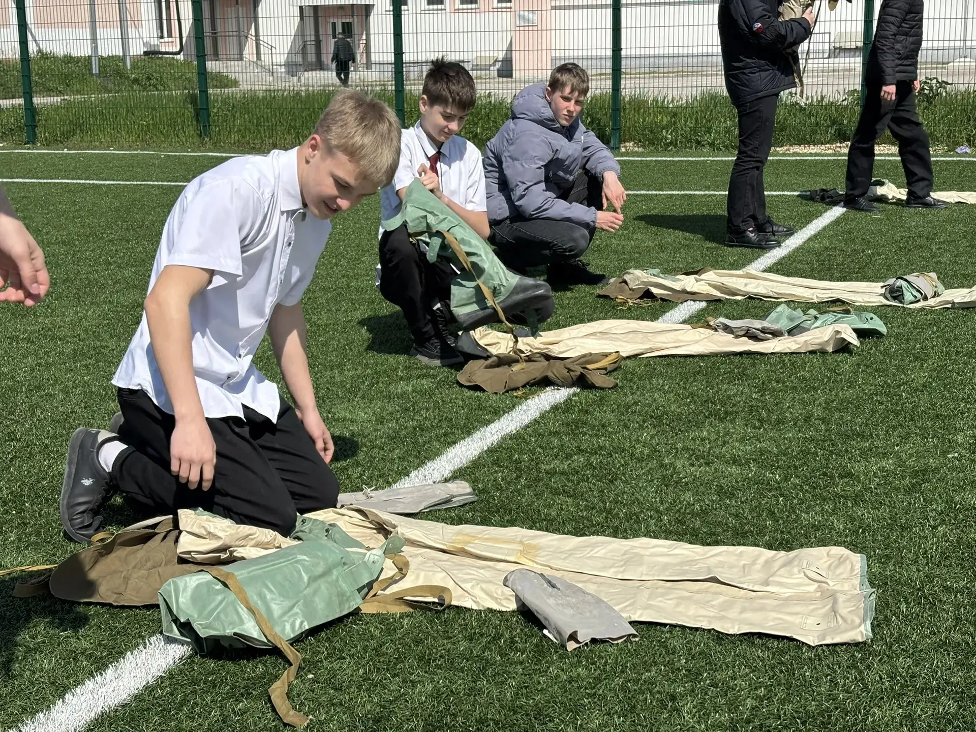 ✅✅✅В нашей школе активно продолжается подготовка к военно-патриотической игре «Зарница ...