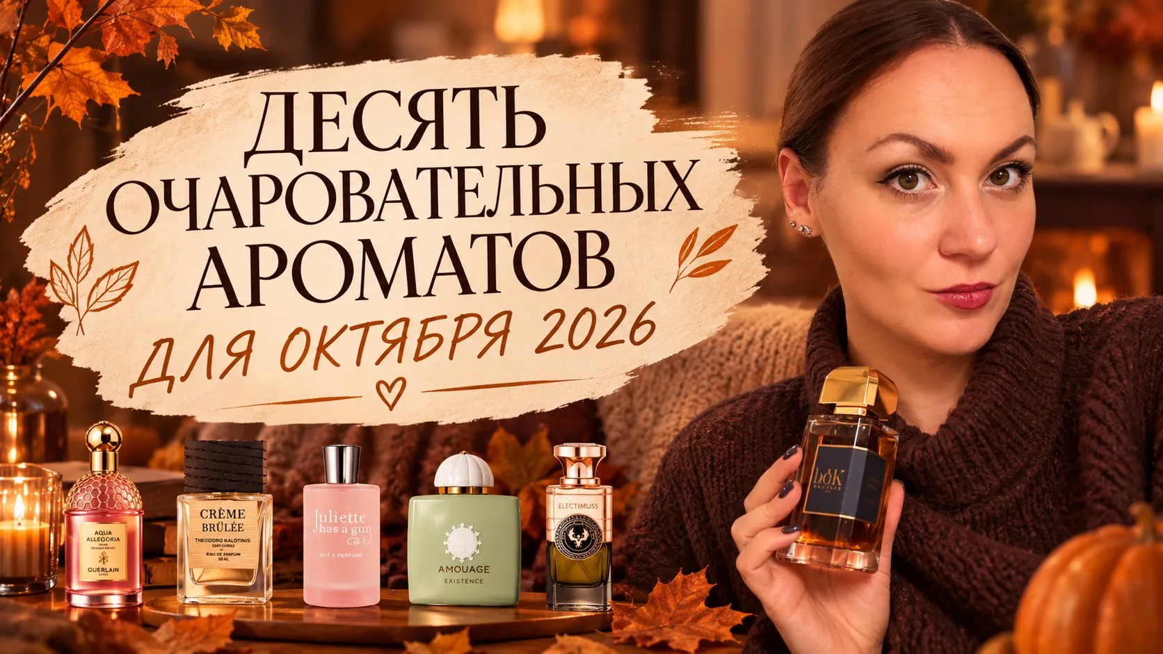 📱 А у меня готова подборка шикарных ароматов для октября!