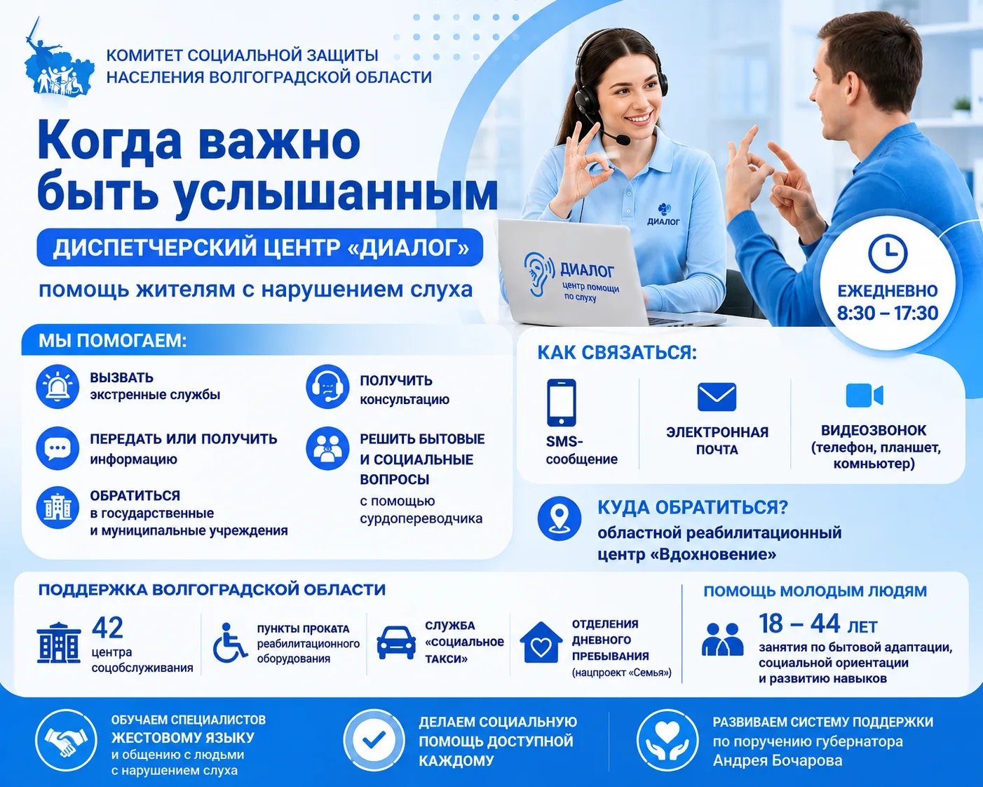 Когда важно быть услышанным