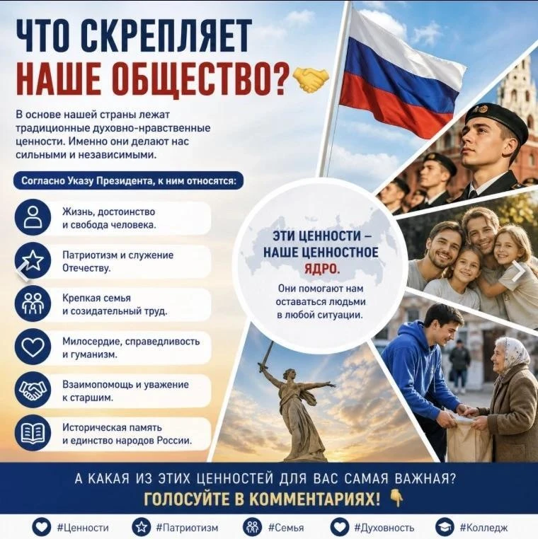 Традиционные ценности. Что для нас важно?