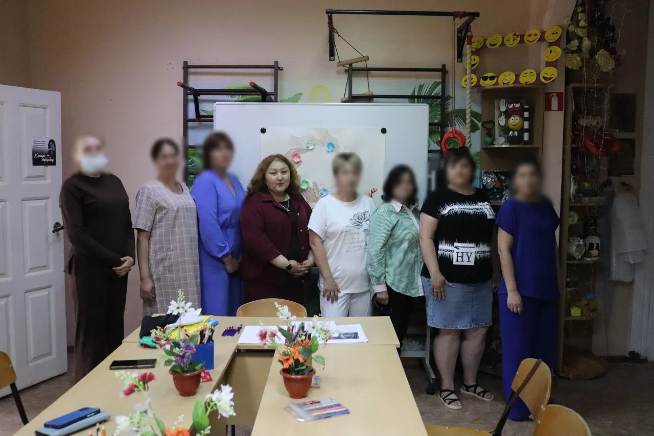 Для женщин, получающих услуги в отделении по работе с семьей и детьми прошел тренинг «Т...