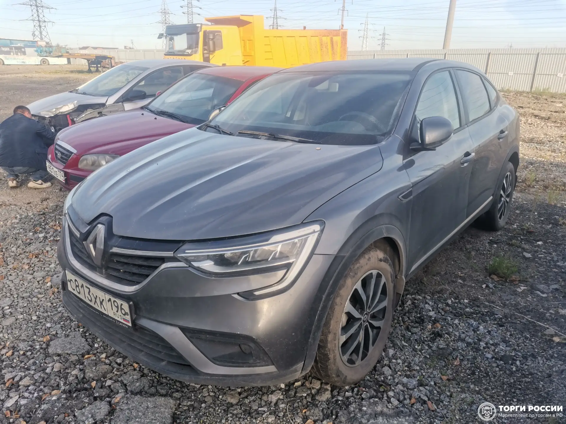 Транспортное средство. Модель: RENAULT ARKANA. Тип КПП: АКПП. VIN X7LRJC2C967077007. Го...