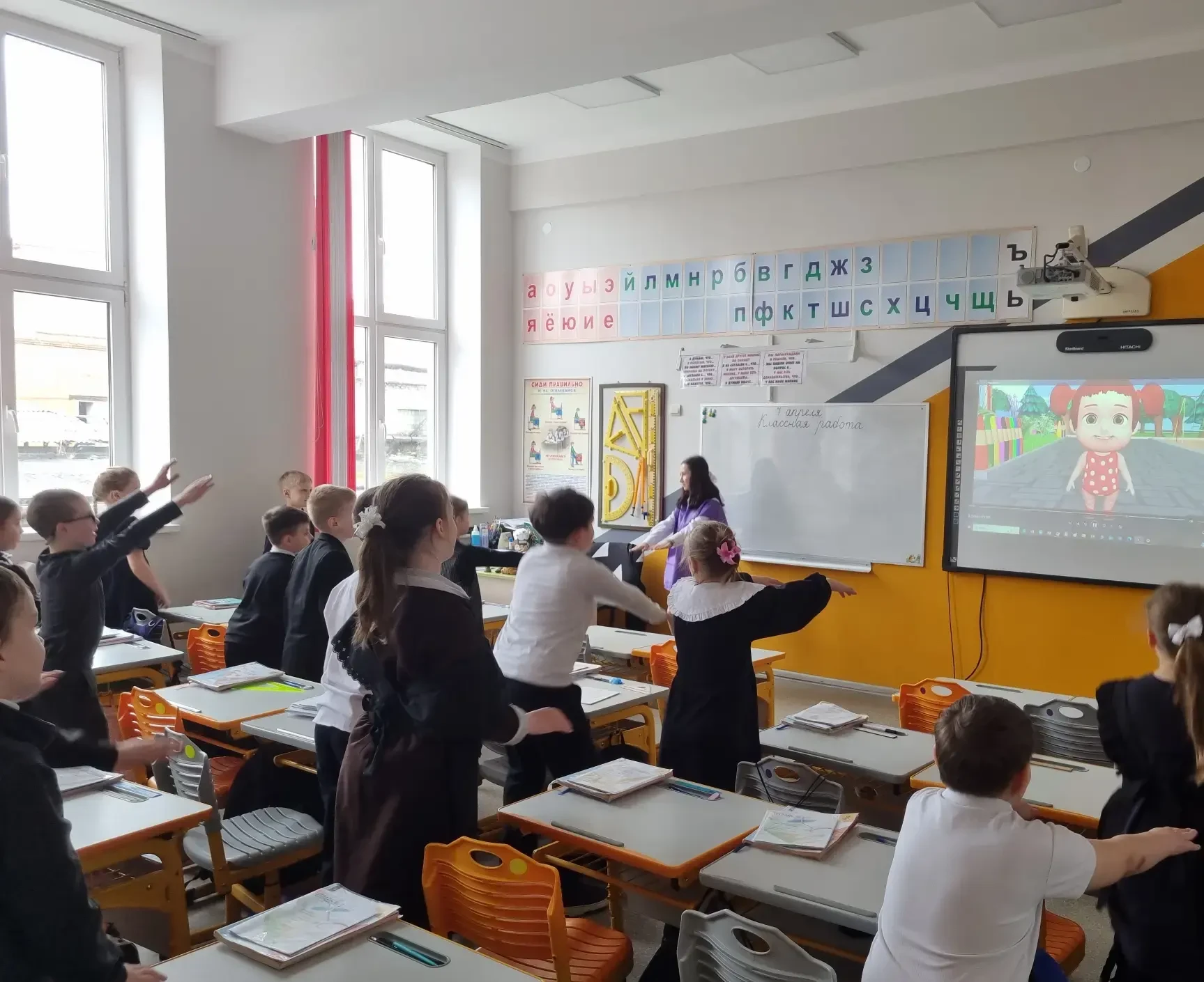 Бодрое начало дня с «ШАГом навстречу»  7 апреля — Всемирный день здоровья! В этот день активисты вол