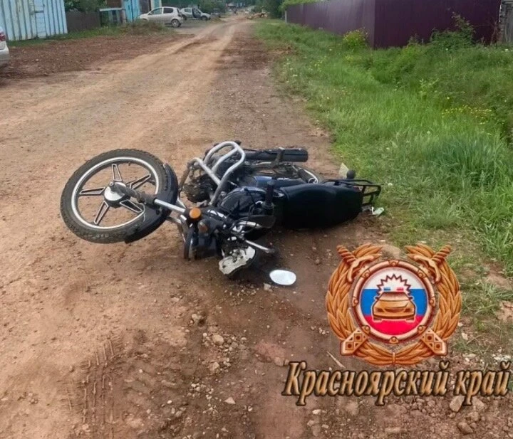 18-летний мотоциклист пострадал в ДТП в Богучанском районе