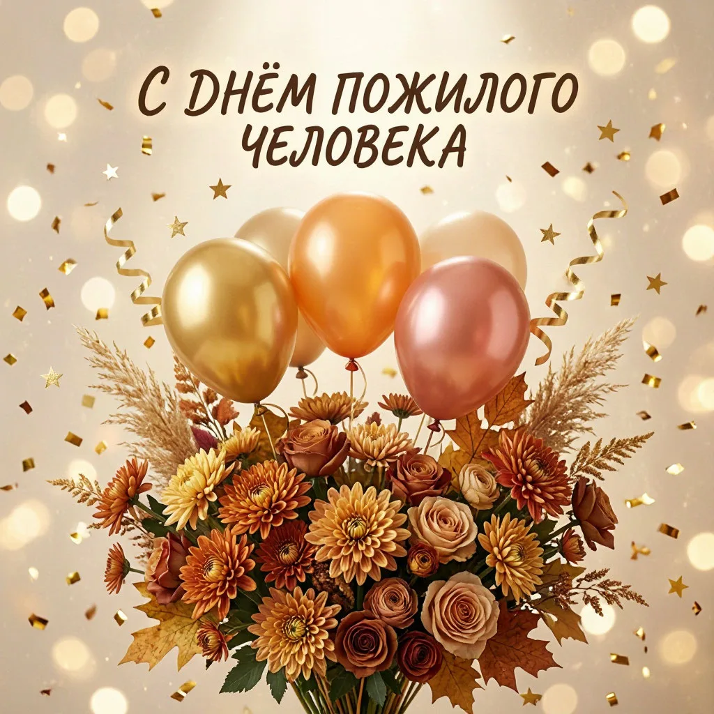 🎉 С Днём пожилого человека! 🎉