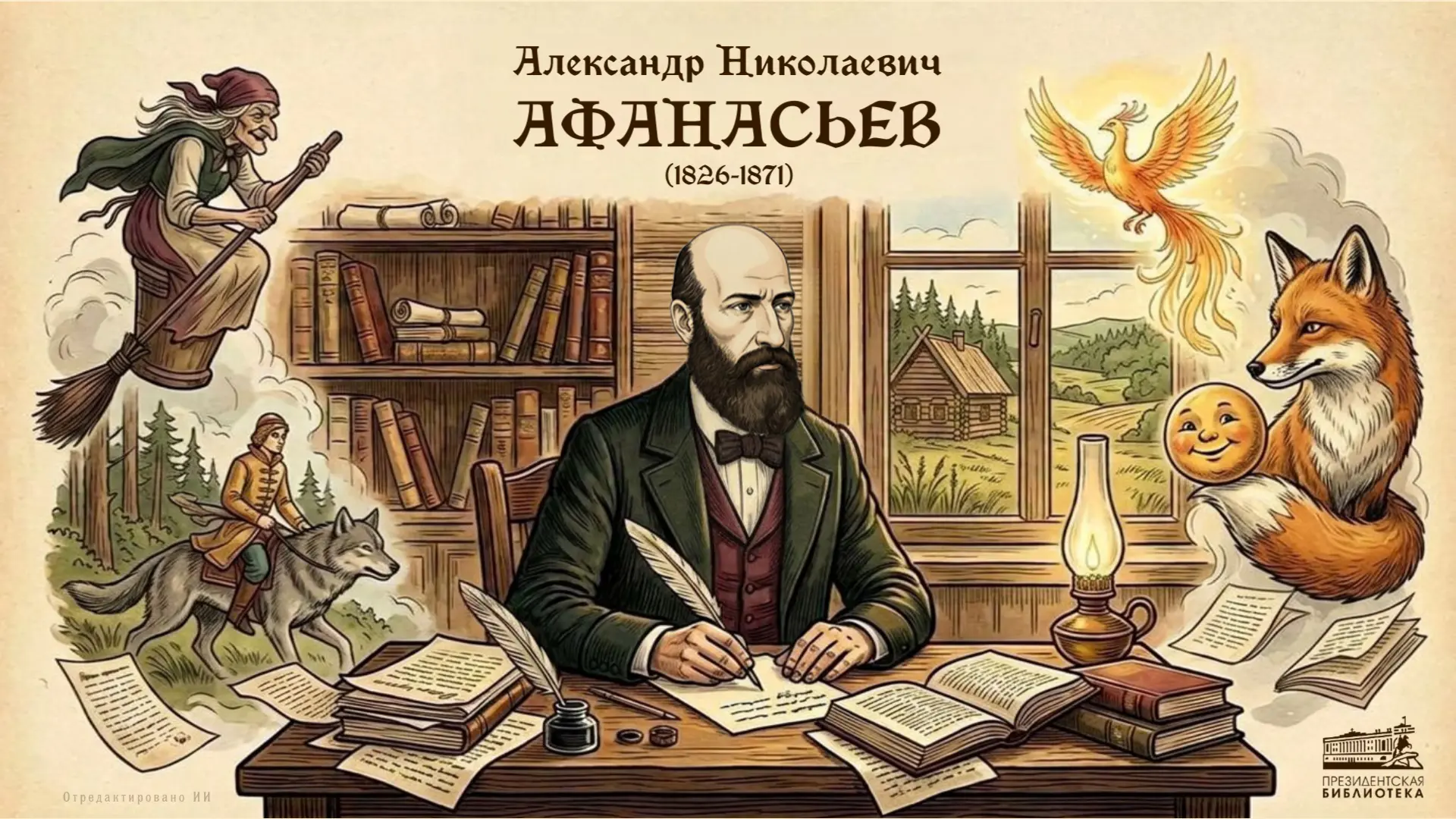 📅 К 200-летию Александра Афанасьева

23 (11) июля 1826 года в Воронежской губернии родился выдающий