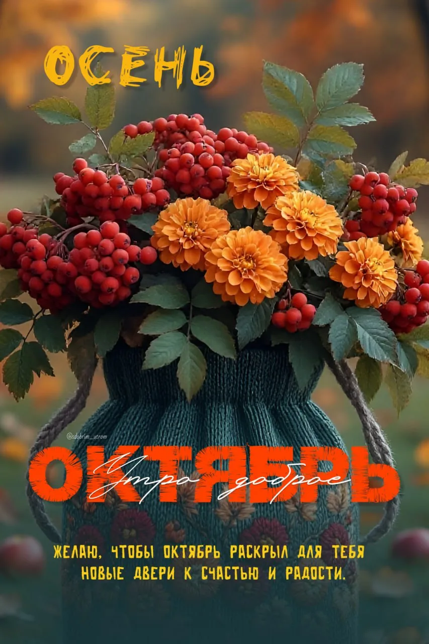 Первый день октября 🍁