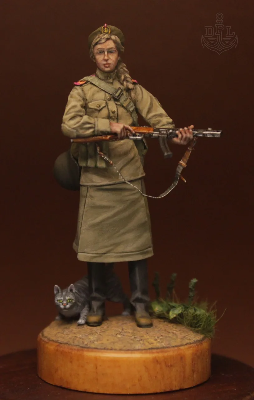 Санинструктор 355-го ОБМП ШСБО ТОФ, август 1945 г.