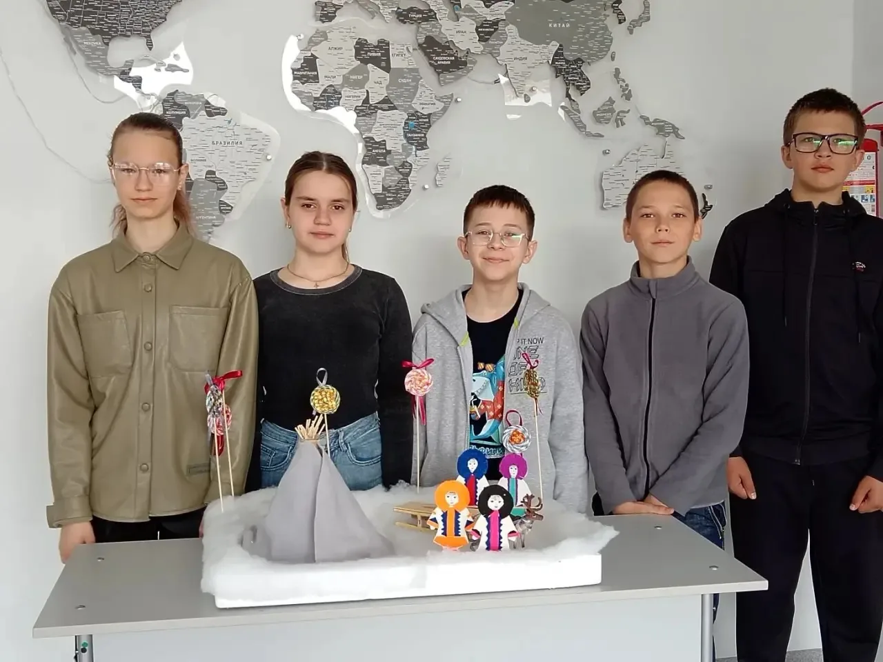 🌐Курс внеурочной деятельности «Семья народов Красноярского края» для обучающихся 6 класса успешно з