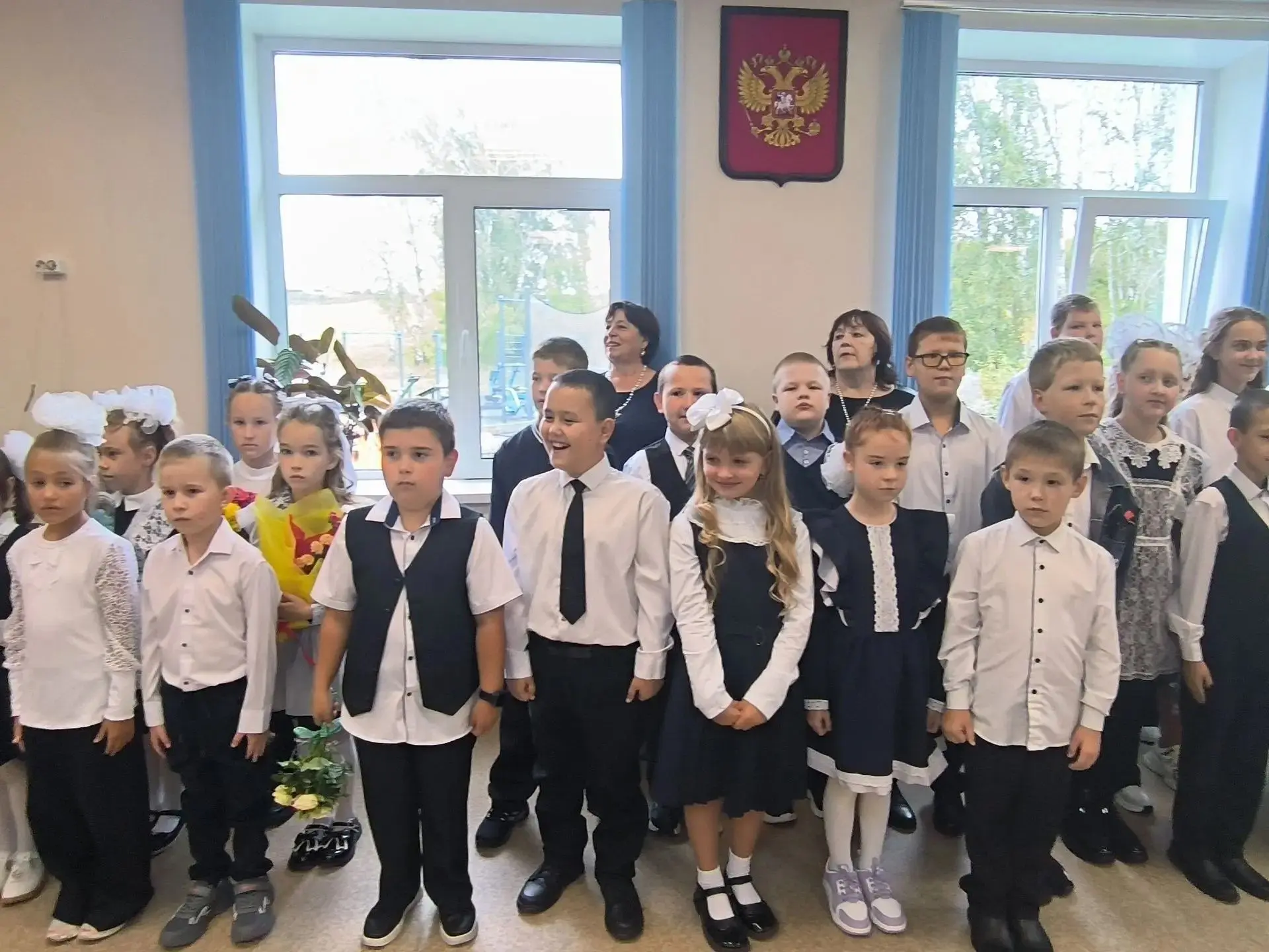 Учебный год 2026–2027: НАЧАЛИ! 🚀✅ Линейка состоялась! ✅ Первый звонок прозвенел! ✅ Впе...
