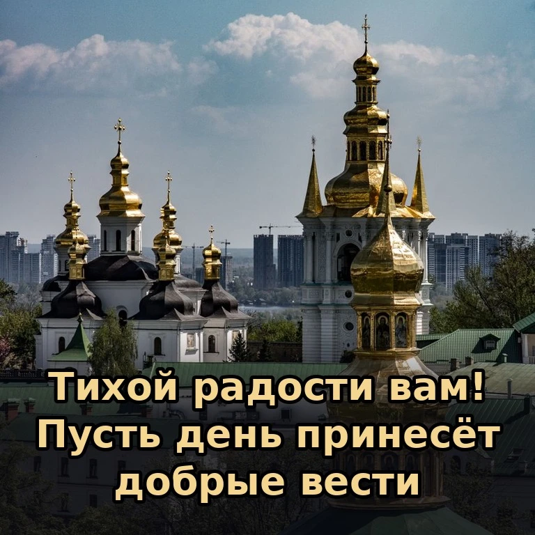 ☀️ Тихой радости вам в это утро! Пусть день принесёт добрые вести, а близкие будут здор...