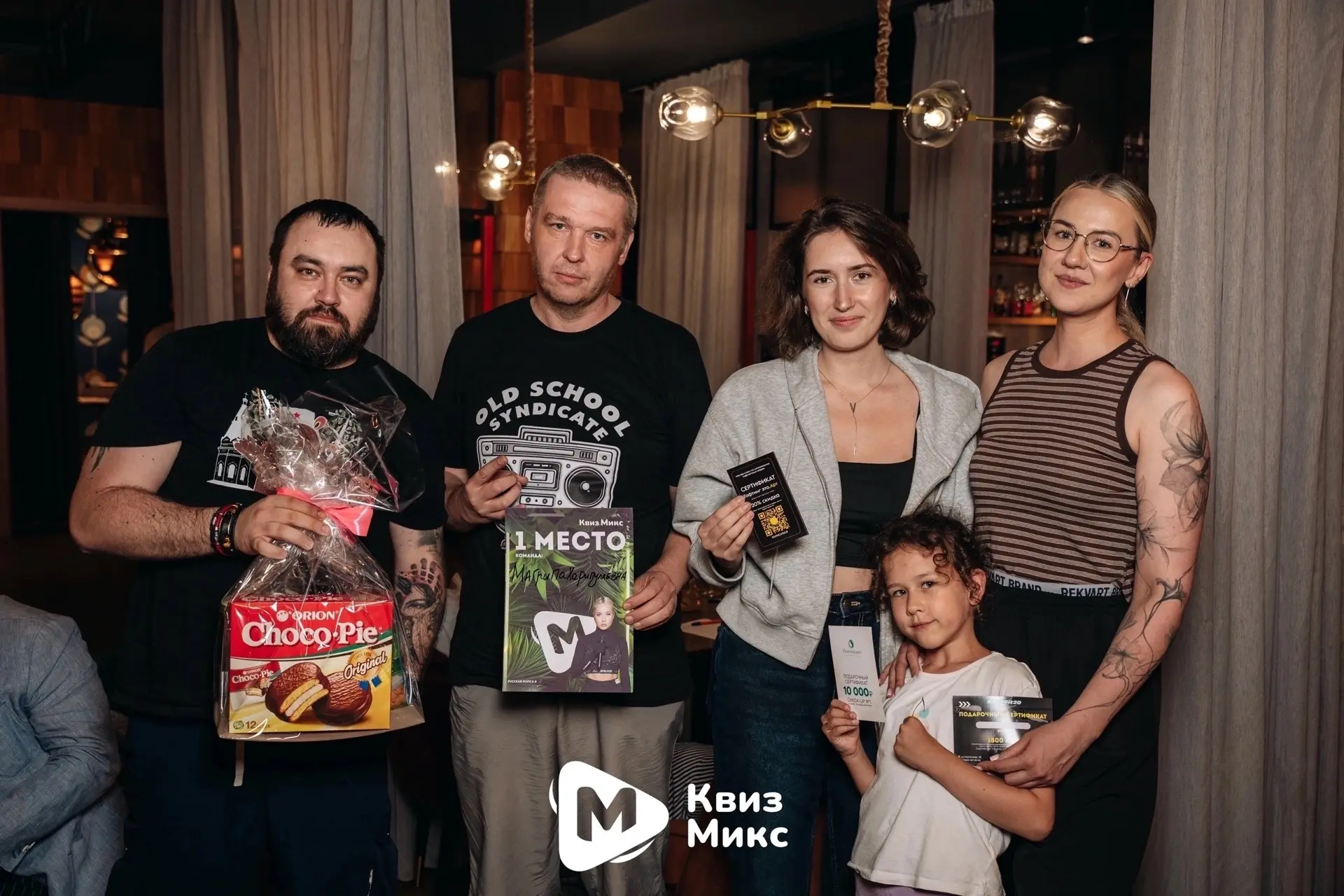 Поздравляем победителей музыкального квиза «Русская попса №1»!