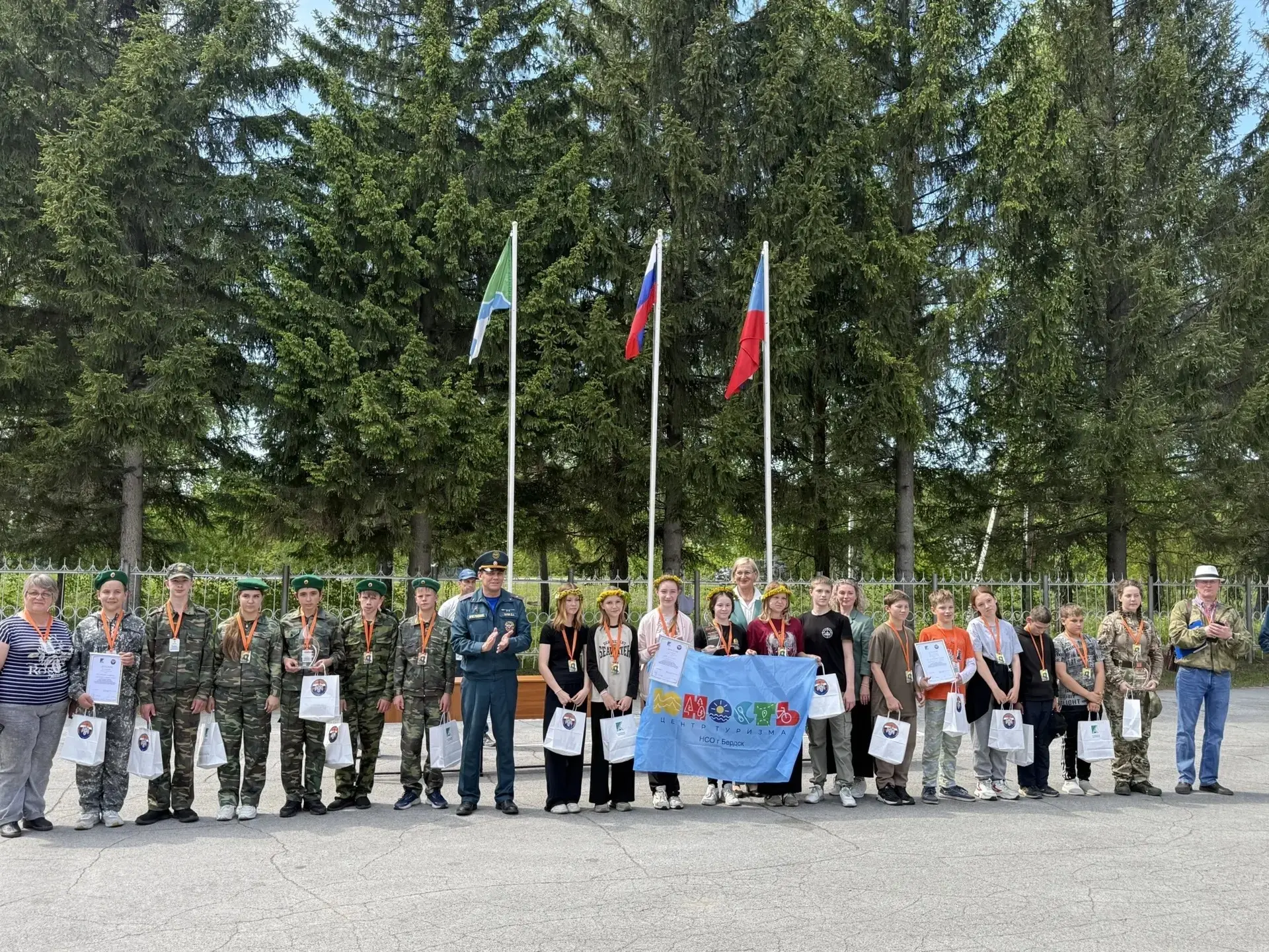 Пожарно-спасательные игры школьников «ВыZов» памяти Семёна Нелюбина прошли в Бердске