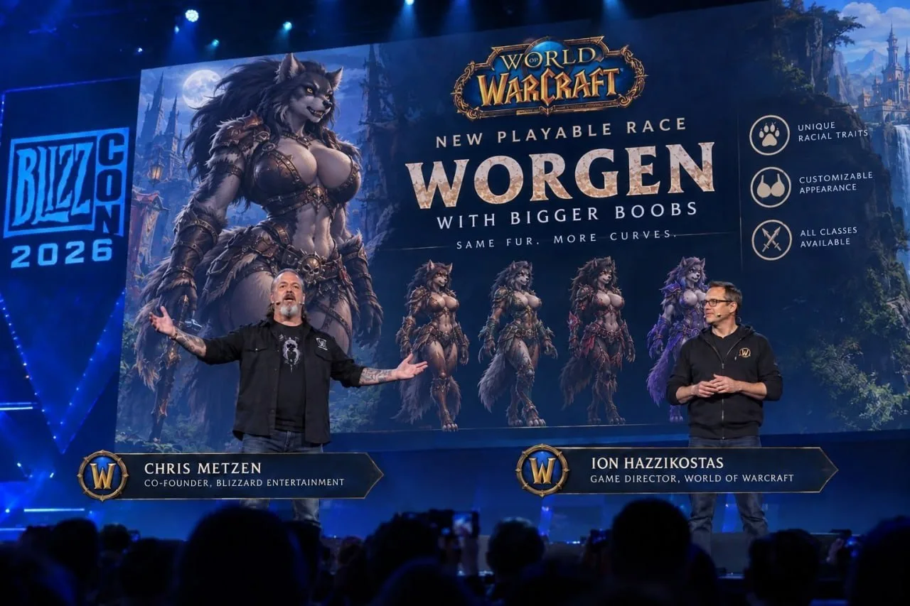 Blizzard представила новую игровую расу в WoW.