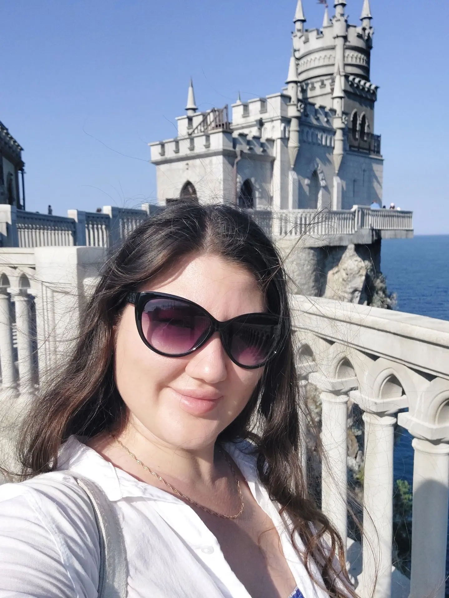 Привет с Ласточкиного гнезда, Ялта