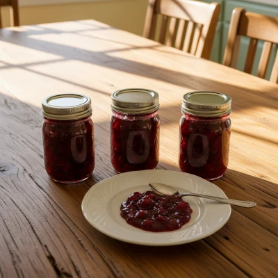 Вишнёвый джем с Желфиксом 🍒

Яркий, густой, с насыщенной кислинкой — такой джем идеален к чаепитию,