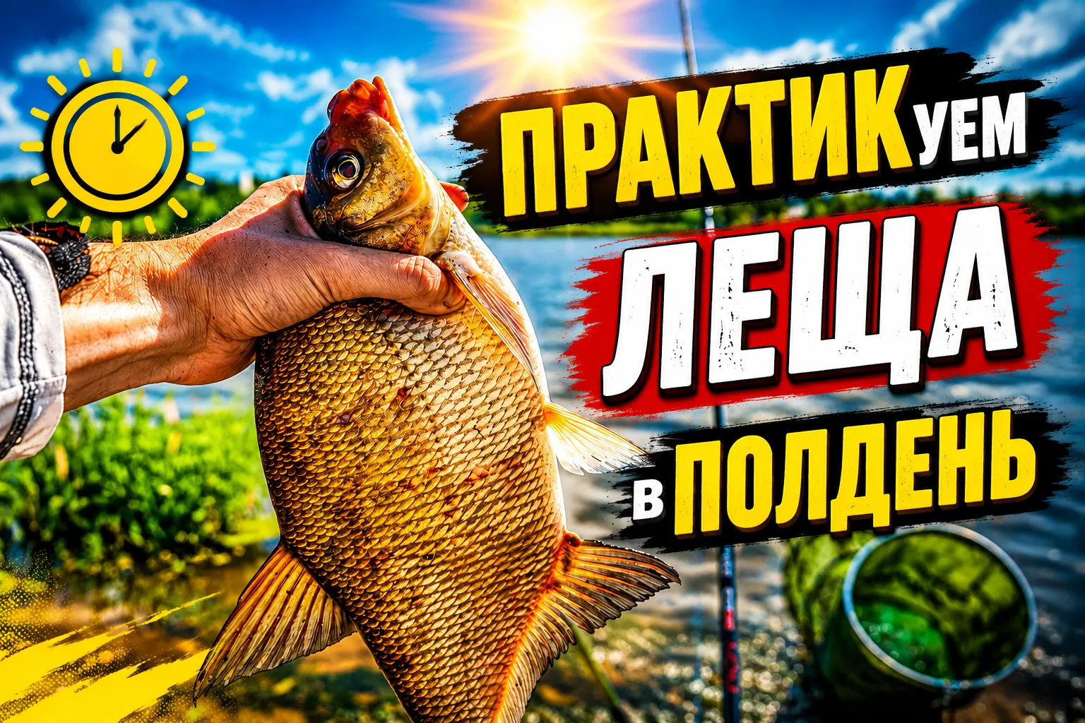 Всем КЛЁВА! 
Кто еще не видел фильм как мы попытались ловить леща в не самое удачное время... В ПОЛД