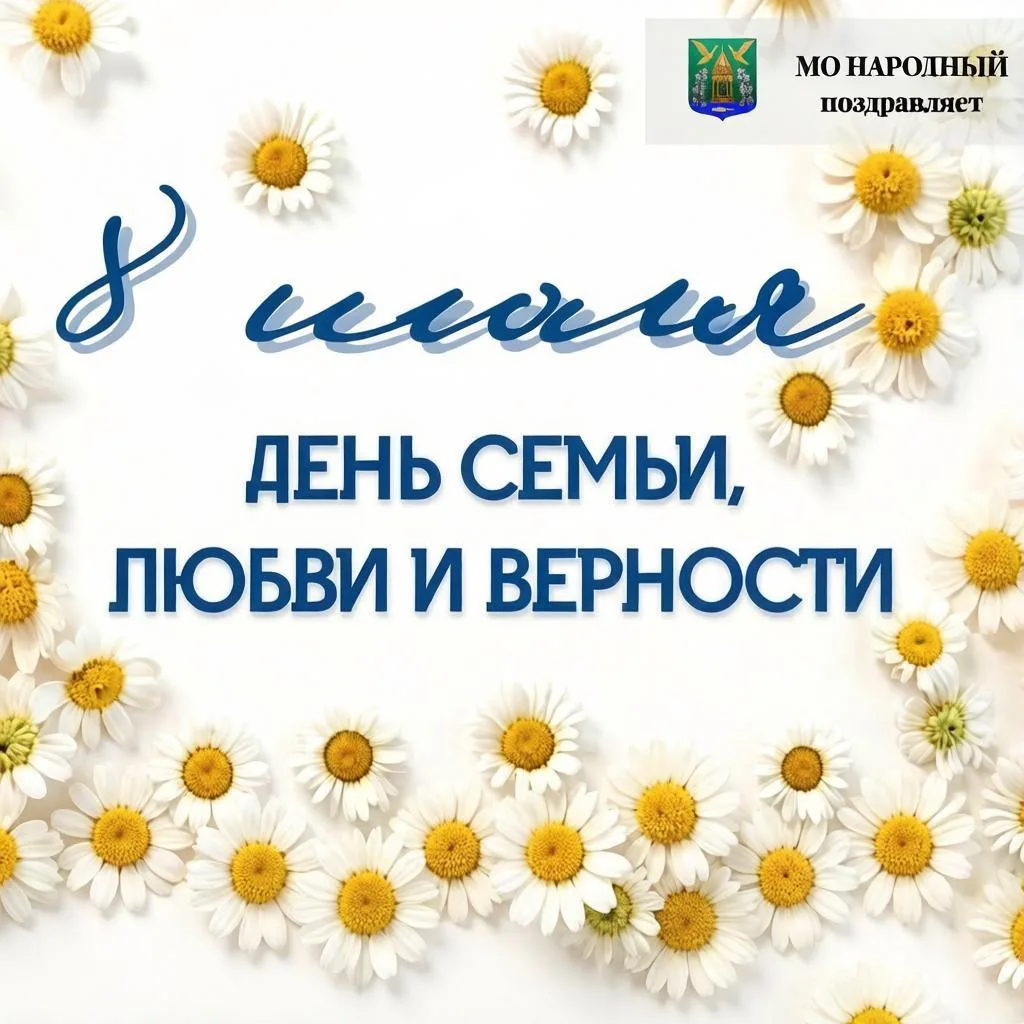 🤍🌸С Днем семьи, любви и верности!