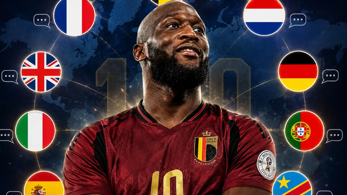 🗣 Лингвист на острие атаки

🇧🇪 Ромелу Лукаку удивляет на ЧМ-2026 не только игрой, но и уникальным