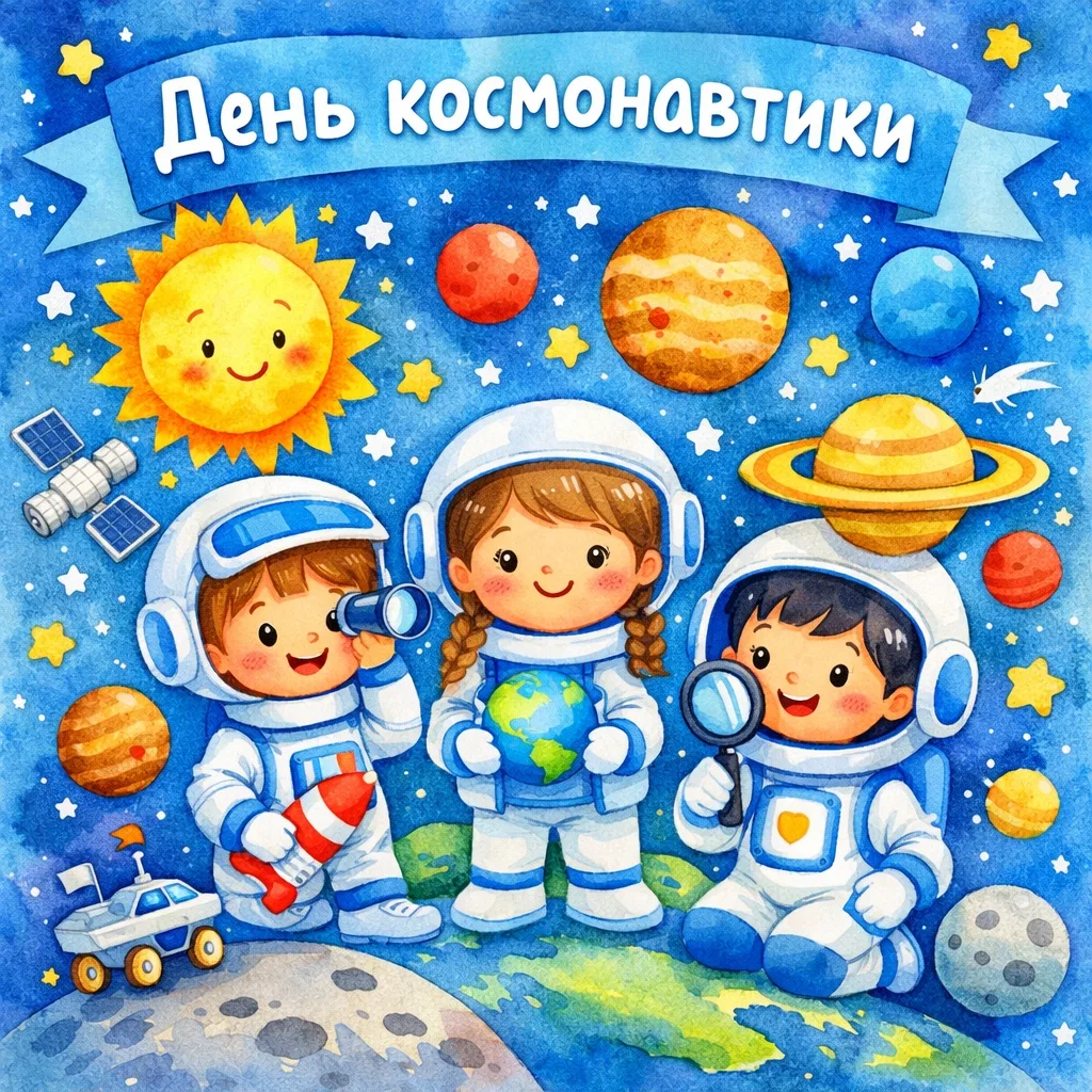 В звёздную даль с детским садом. Старшая группа «Солнышко»