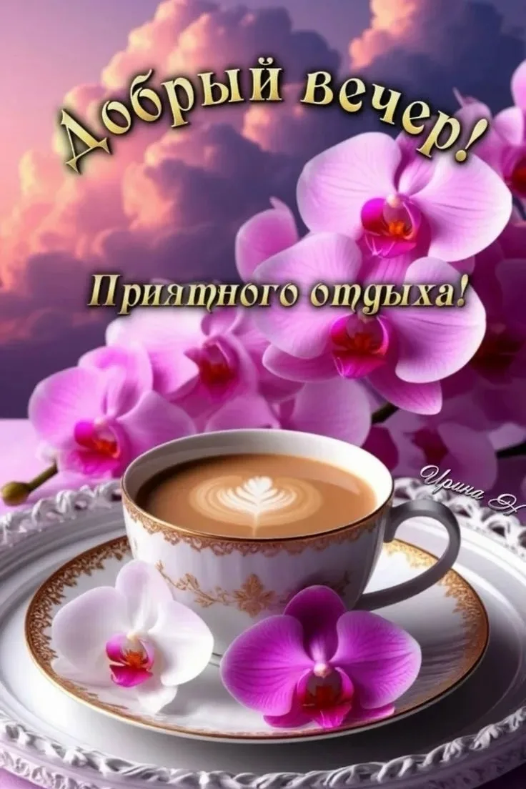 Уютного вечера! Доброй ночи!