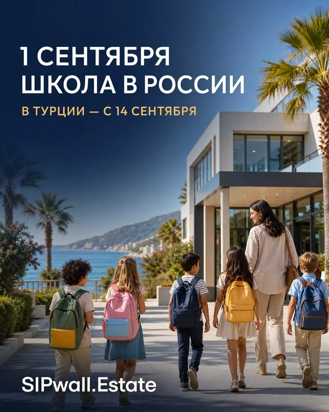 🎒 1 сентября в России — начало учебного года. А в Турции дети сядут за парты 14 сентября.