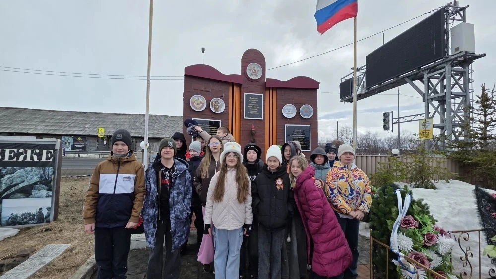 6 мая ученики 5а класса с классным руководителем  отправились по маршруту Великой Победы. Совместно 