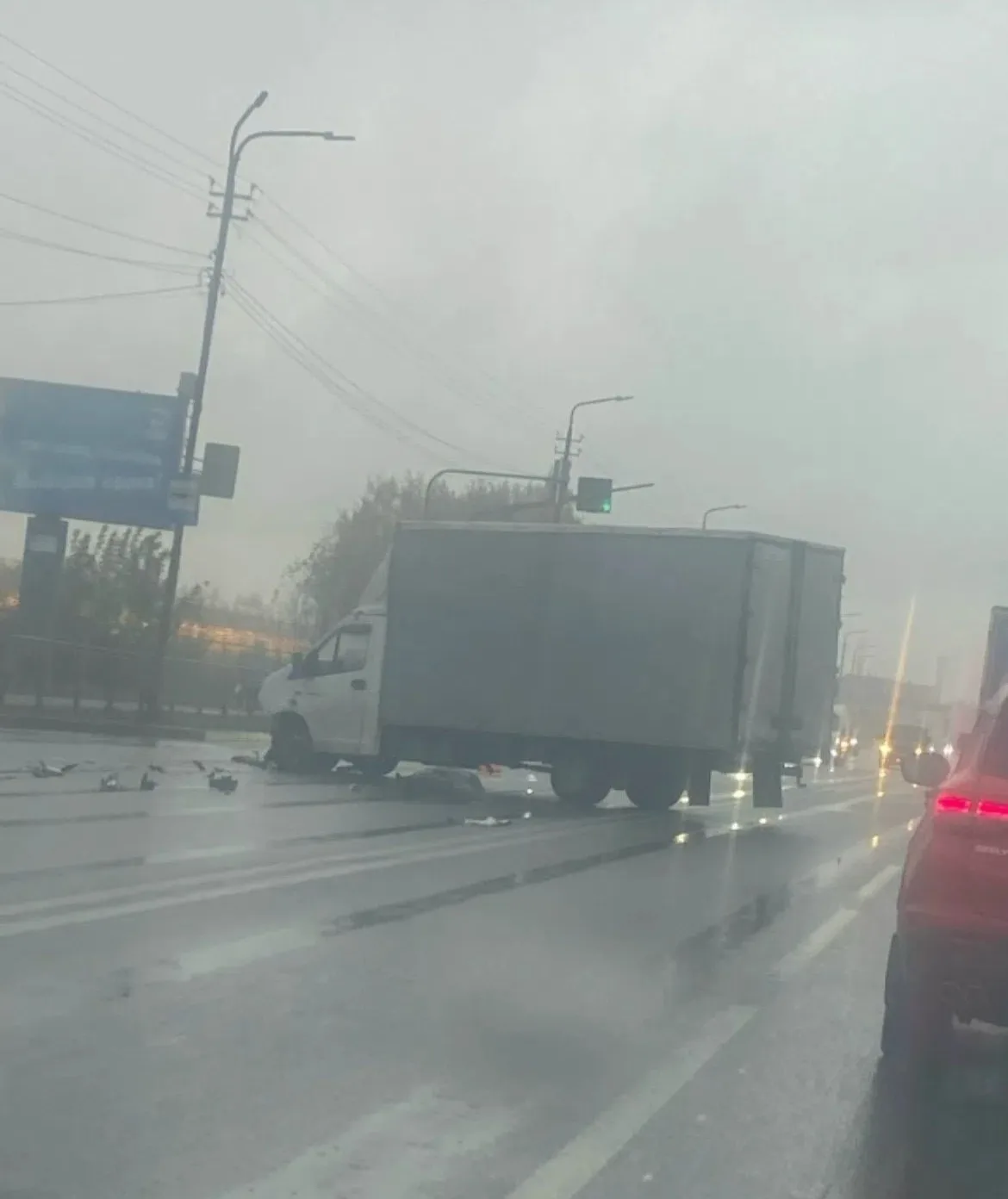 ДТП, Кирилловское шоссе в сторону города