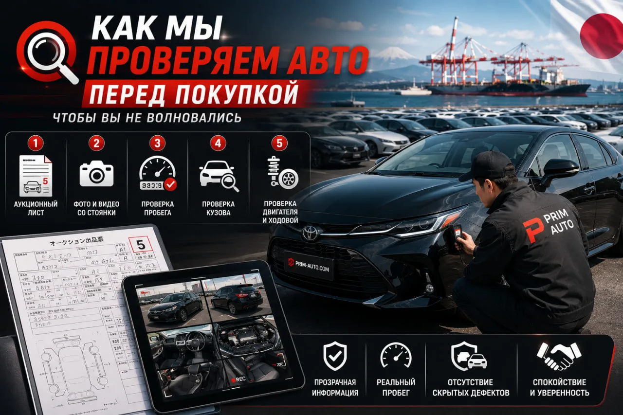 🔍 КАК МЫ ПРОВЕРЯЕМ АВТО ПЕРЕД ПОКУПКОЙ - ЧТОБЫ ВЫ НЕ ВОЛНОВАЛИСЬ 🔍

«А вдруг привезут битую?», «А 