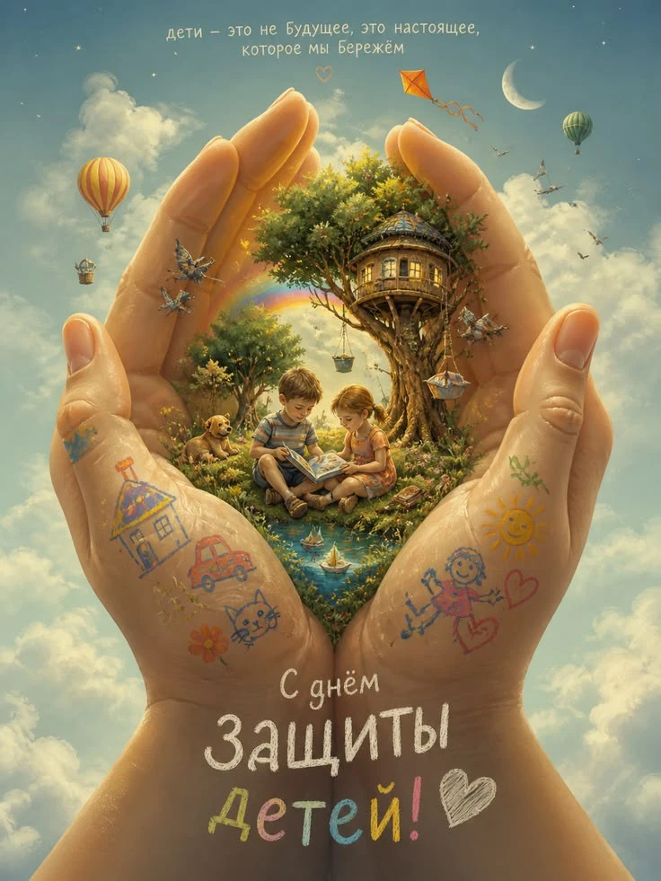 🎉С МЕЖДУНАРОДНЫМ ДНЕМ ЗАЩИТЫ ДЕТЕЙ! 🌈🎈