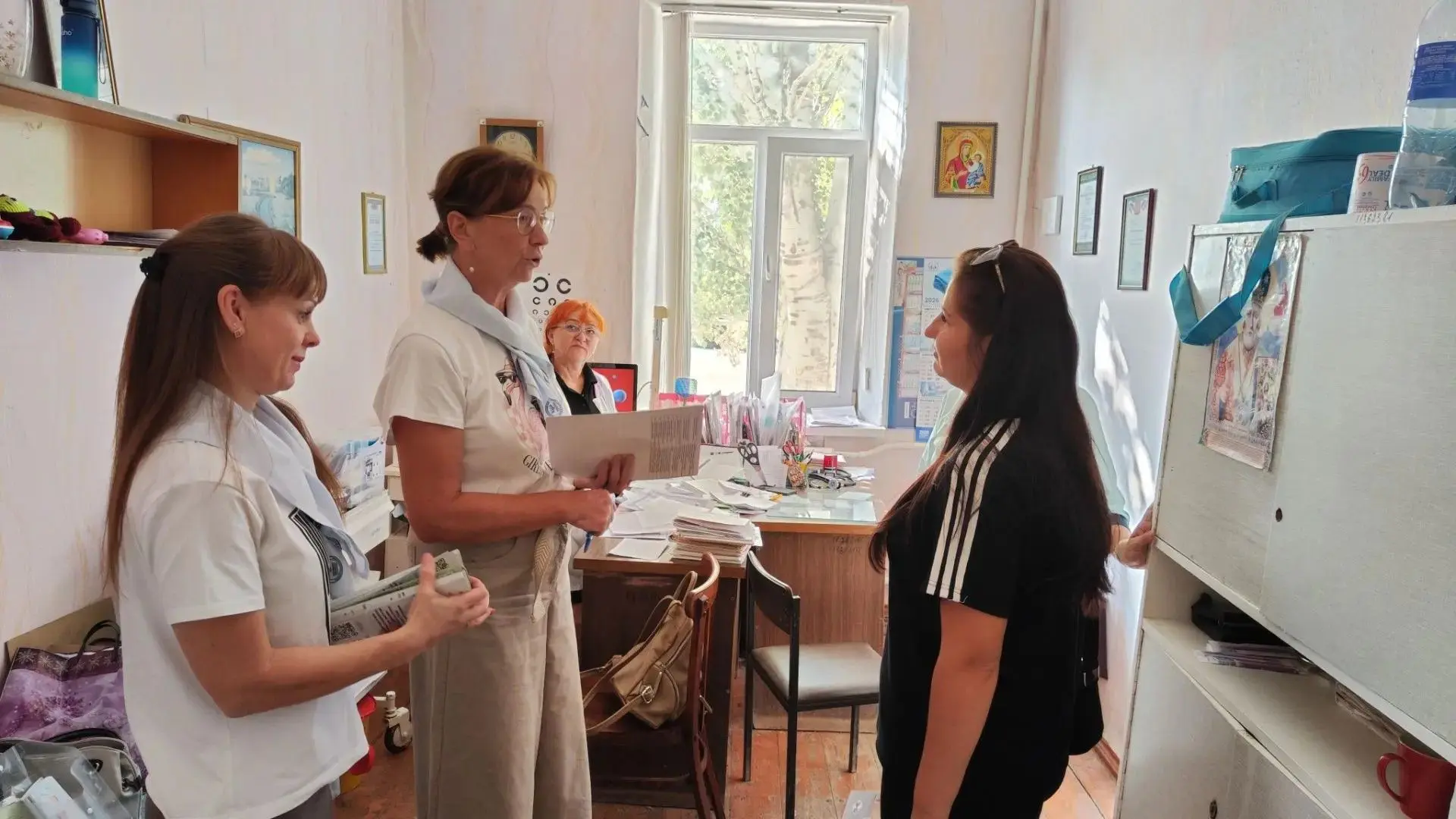 Работники Филиала ТФОМС Донецкой Народной Республики в г.Мариуполь 03.09.2026 провели в...