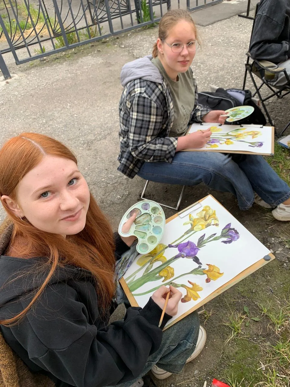🎨 Первые дни пленэра в ДХШ № 3: Азбука летнего творчества