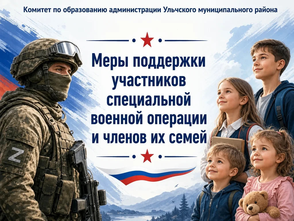 Меры поддержки семей участников СВО в Ульчском муниципальном районе