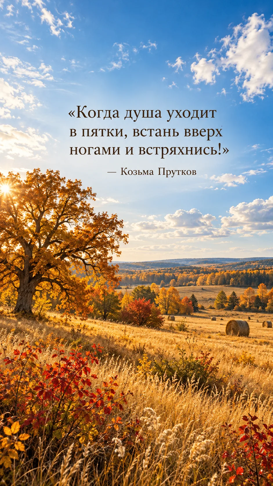 💭 Мысль на сегодня — от Козьмы Пруткова.