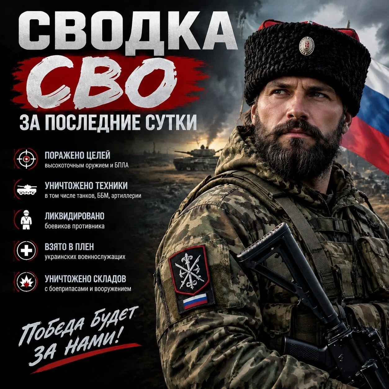 🟤 Вечером и ночью противник продолжал дальние атаки БПЛА по территории России, в Анапе...