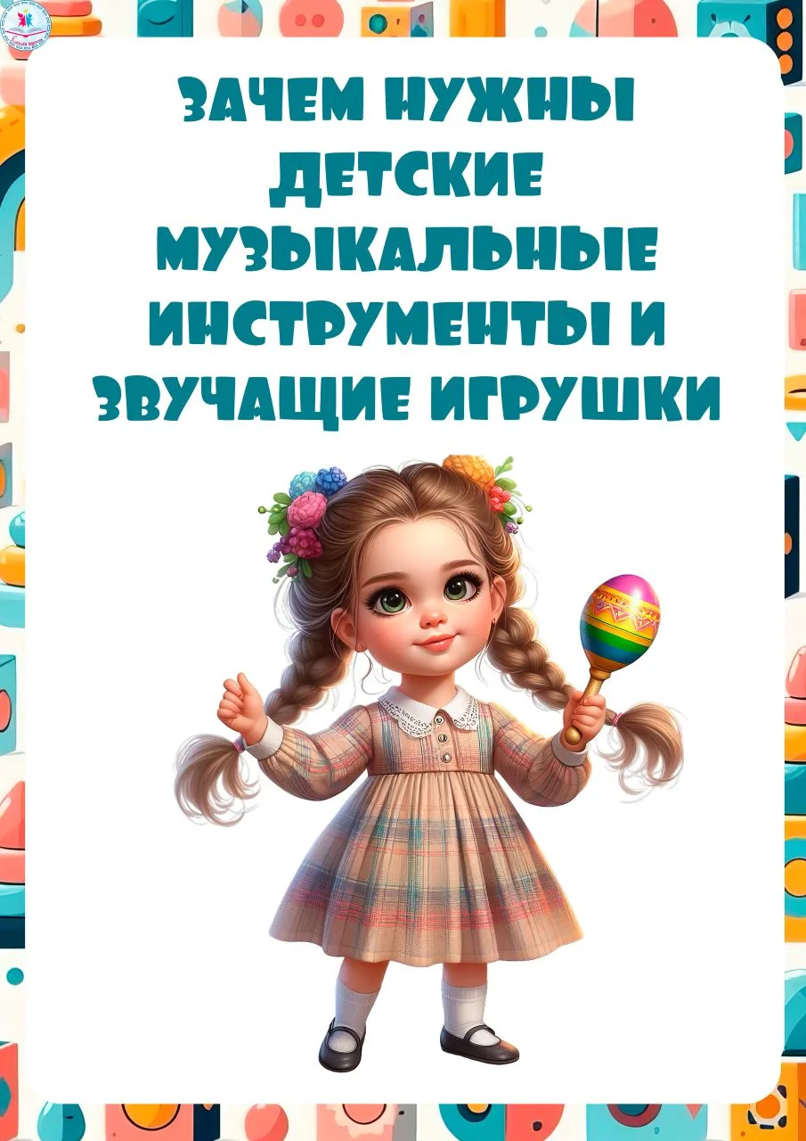 🥁Консультация для родителей "Зачем нужны детские музыкальные инструменты и звучащие игрушки"🎶