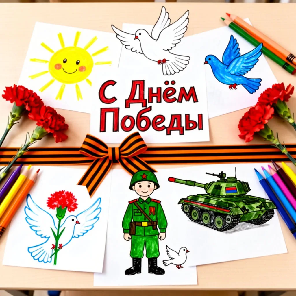 С Днем Великой Победы! 🇷🇺🌹

9 мая — священная дата для каждой семьи. Это день памяти о мужестве и