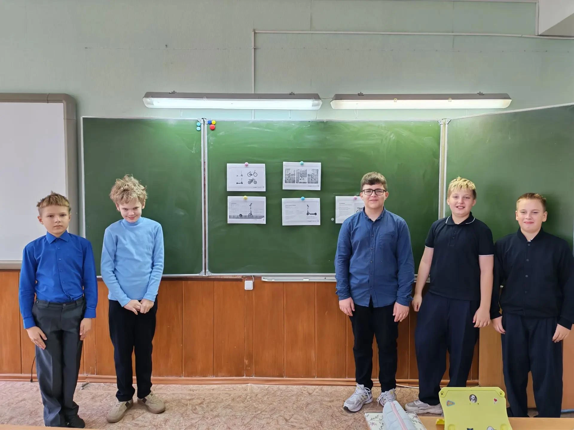 🚦В 5В классе прошел классный час, посвящённый правилам дорожного движения.