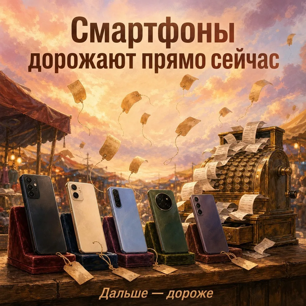 Смартфоны реально дорожают, и это не ощущение. Samsung накинула $100 на всю линейку Gal...