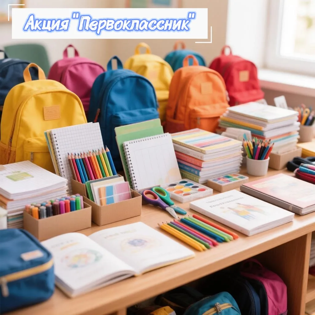 Присоединяйтесь к ежегодной благотворительной акции «Первоклассник»!

🎒 У каждого жителя Володарско