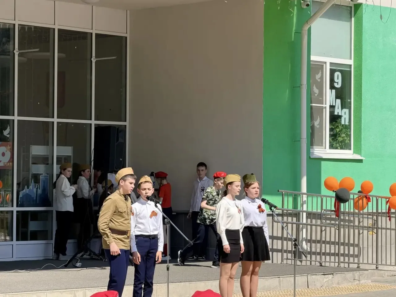 Образовательный центр «Галактика» принял участие в городском проекте «Мы песни Победы все вместе спо
