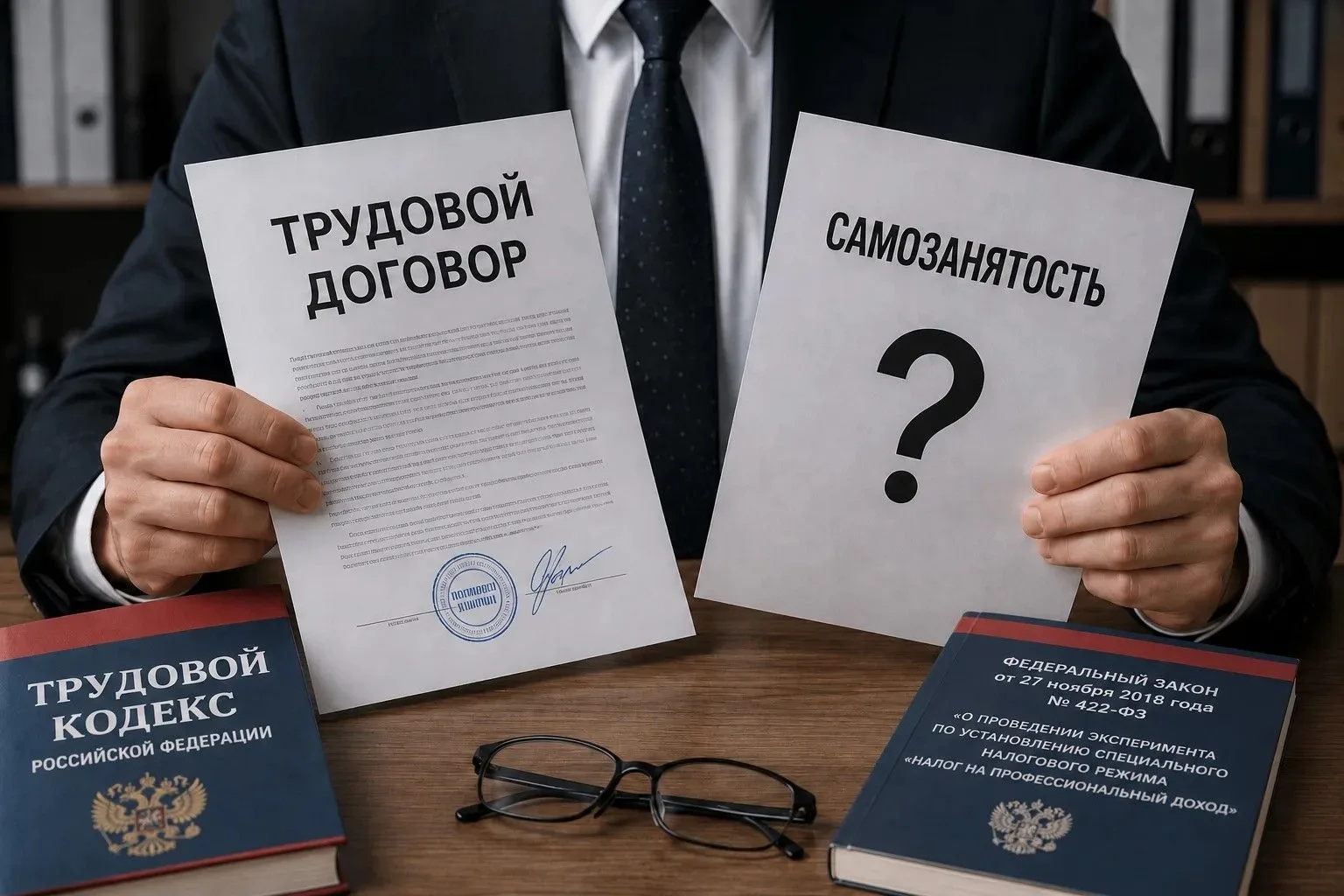 Трудовой договор или самозанятость: главные отличия и риски для бизнеса