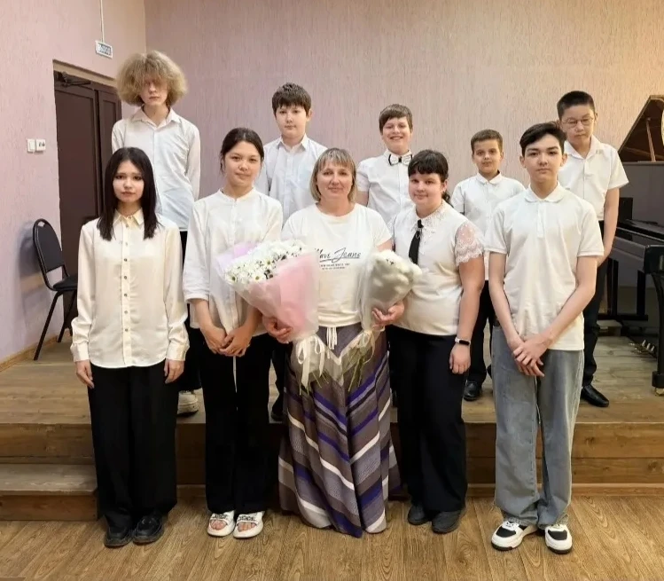 22.05.2026 г. в зале ДШИ № 1 им. Н.В. Грибкова состоялся отчётный концерт баянистов и аккордеонистов