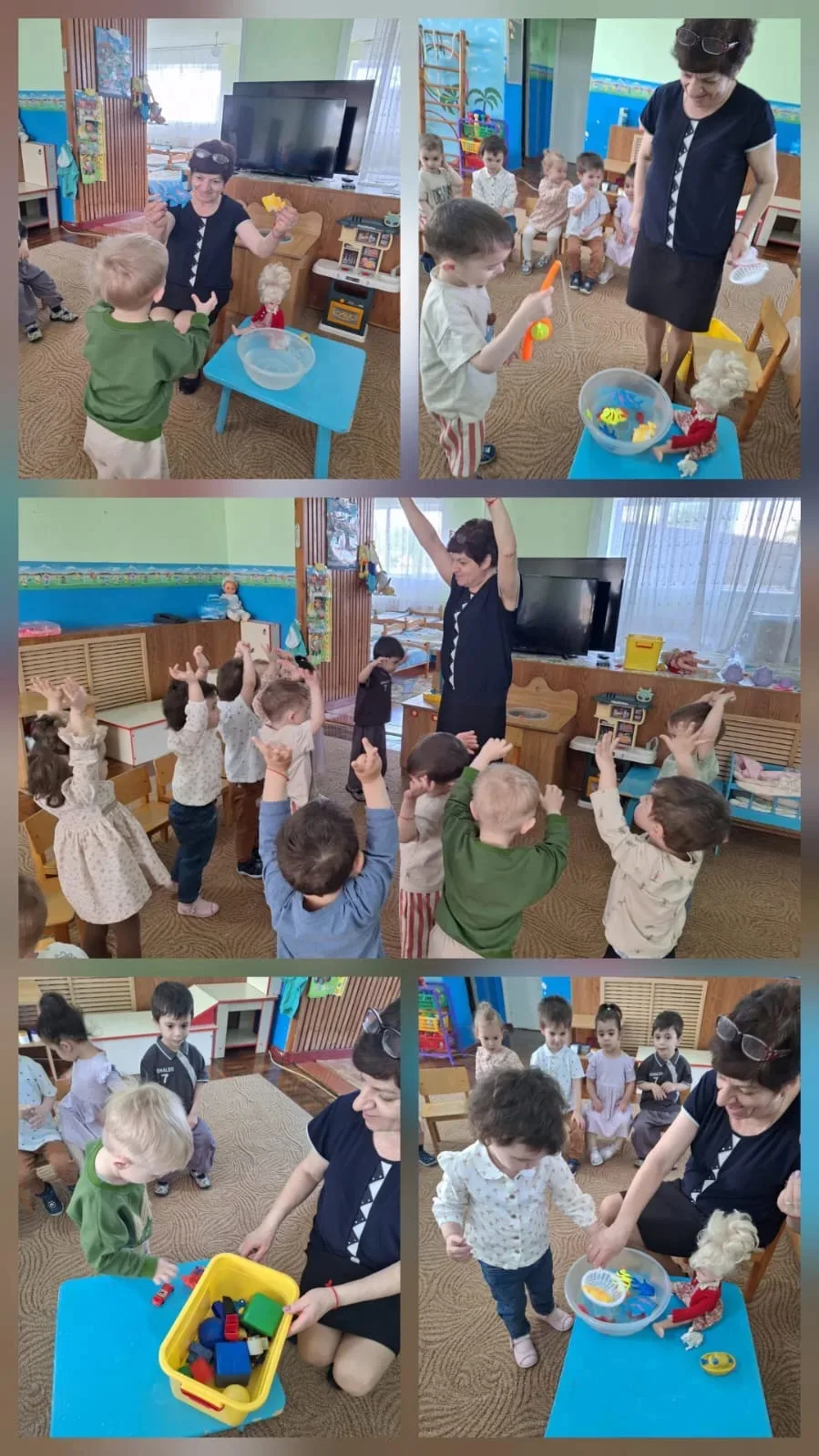 Группа раннего возраста (в-ль Кораева М. Б.)
Тема:"Кораблик наш плыви".
Цель:Побуждать детей следить