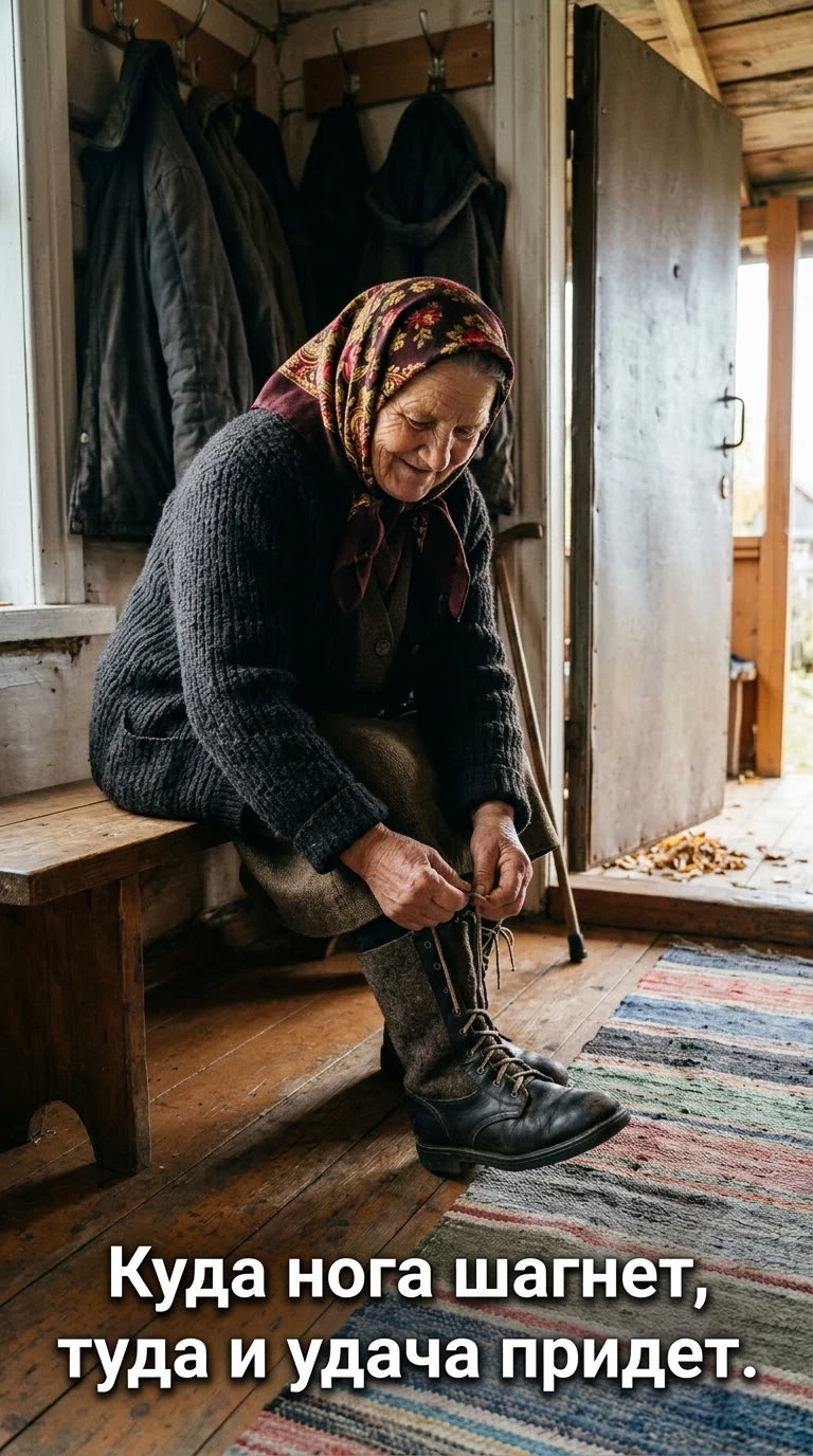 👢 Легкий шаг: утренний бабушкин секрет для удачной дороги 🍂
