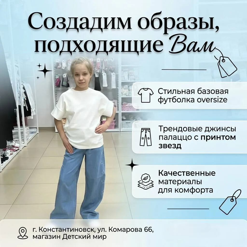 Ищете стильную одежду для девочки? Заходите к нам! 👗👖 У нас в магазине вы найдёте красивую и качеств