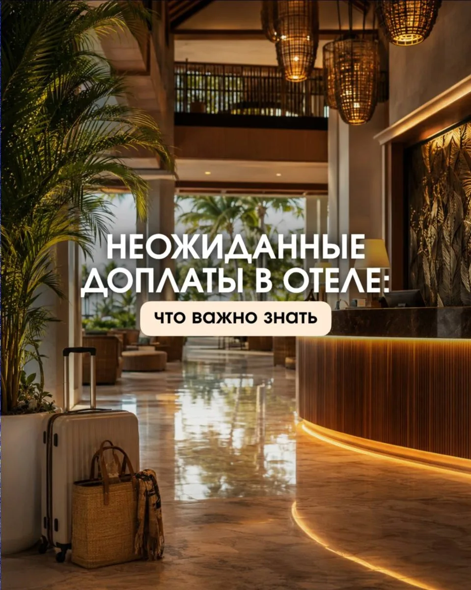 ЗА ЧТО БЫВАЮТ ДОПЛАТЫ В ОТЕЛЯХ