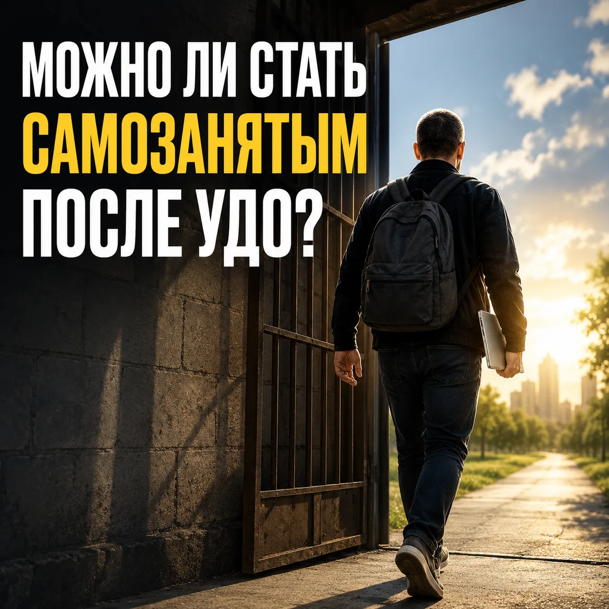 ⚖️ Можно ли стать самозанятым после освобождения по УДО?
