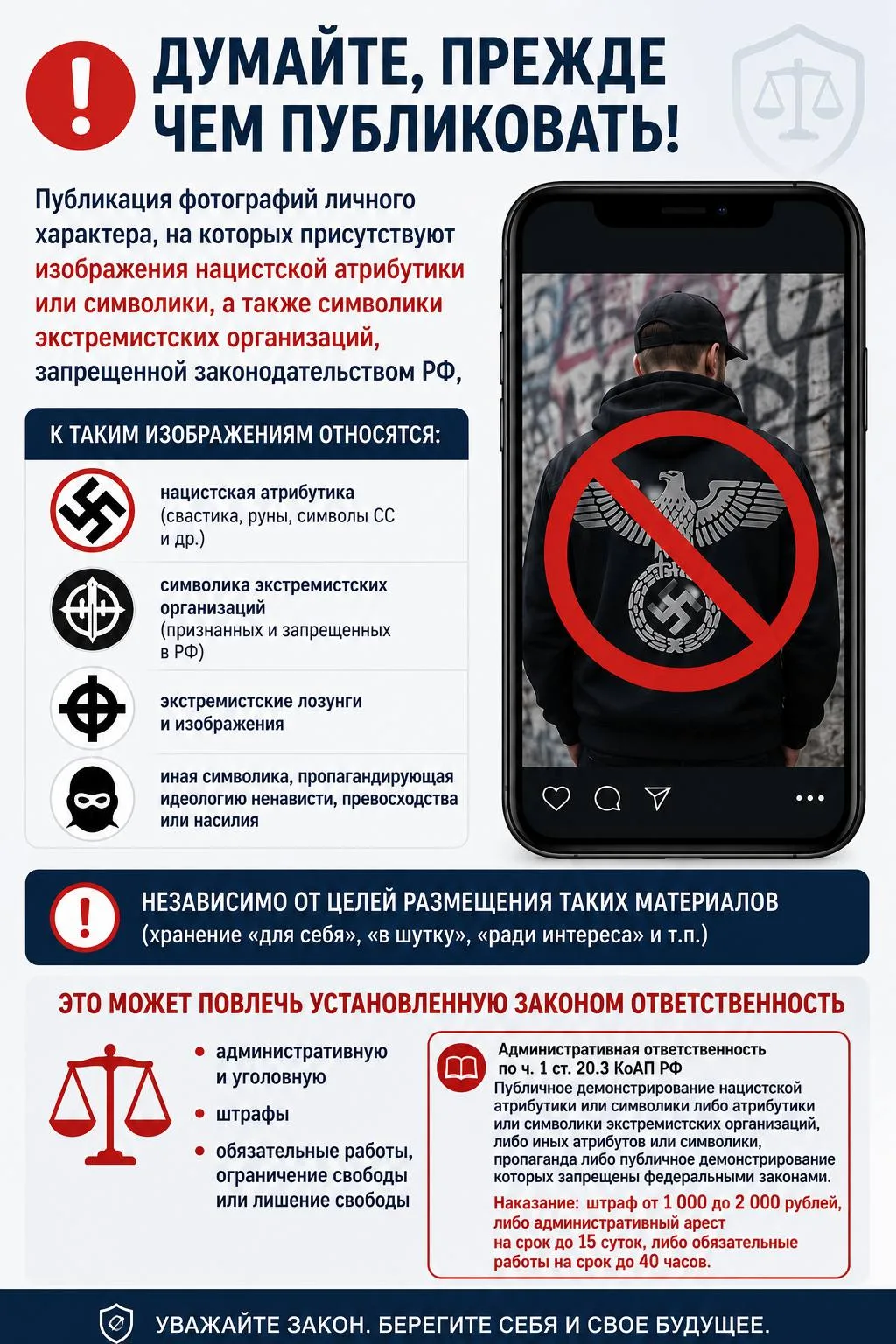 В целях профилактики правонарушений и повышения правовой грамотности граждан обращаем в...
